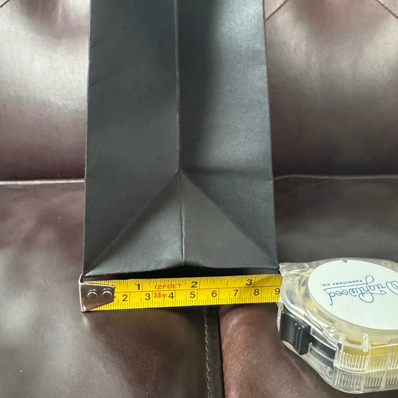 **SOLD** CHANEL New Empty Black Small Shopping Bag - Picture 4 of 4